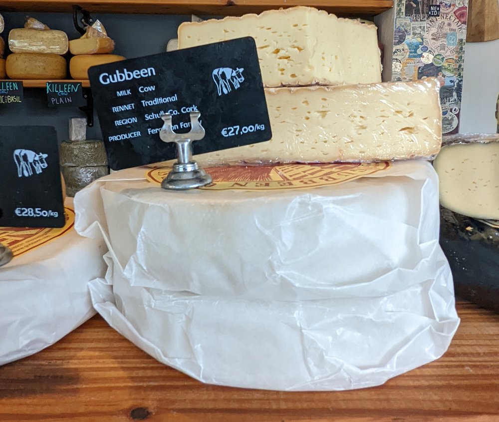 Gubbeen semi-firm washed rind cheese